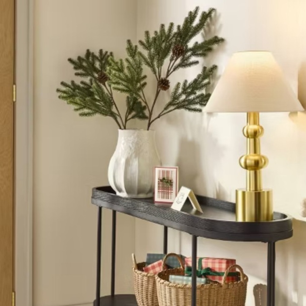 NWT Hearth&Hand Pine and Greenery Stems